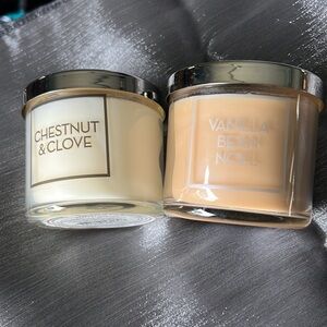 Bath & Body Works scented jar candles. Brand new.
